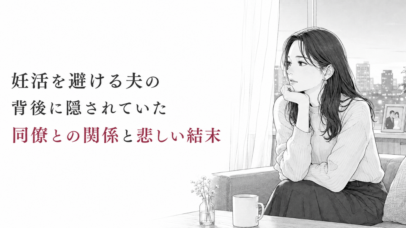 窓辺のソファで物思いに沈む女性が、夫の裏切りと離婚後の再出発を静かに見つめる場面