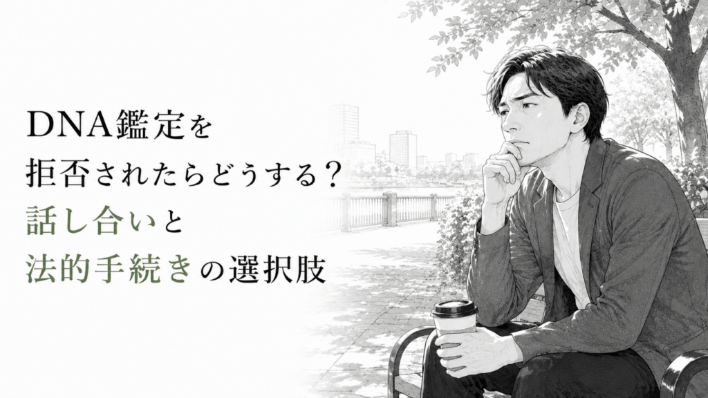 DNA鑑定を配偶者に拒否された場合、無理に強制することはできません。拒否する理由を踏まえた話し合いの進め方や、調停・裁判などの法的手続きでDNA鑑定がどう扱われるのか、無断採取や強要を避けるべき理由とともに解説します。